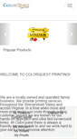 Mobile Screenshot of colorquestprinting.com